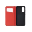 SMART PRO Book bőr oldalra nyíló tok XIAOMI Redmi Note 13 Pro Plus 5G, bordó