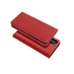 SMART PRO Book bőr oldalra nyíló tok XIAOMI Redmi Note 13 Pro Plus 5G, bordó