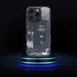 Tech Case hátlap, tok iPhone 15 Plus design 2, fekete