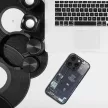 Tech Case hátlap, tok iPhone 15 Plus design 2, fekete