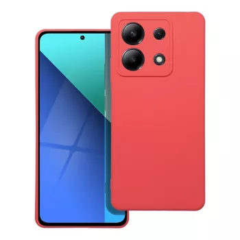 SILICONE case tok XIAOMI Redmi Note 13 5G, piros