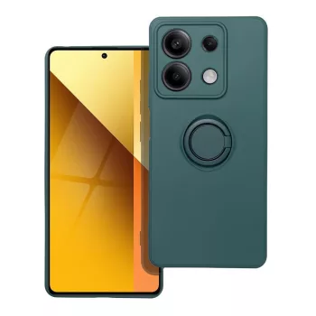 Silicone Ring Case tok XIAOMI Redmi Note 13 5G, zöld