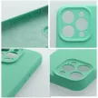 Silicoone Case hátlap, tok 2mm iPhone 15 Pro Max, mentazöld