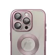 GLAM case tok iPhone 15 Pro, rózsaszín