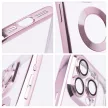 GLAM case tok iPhone 15 Pro, rózsaszín