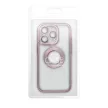 GLAM case tok iPhone 15 Pro, rózsaszín