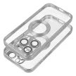 GLAM case tok iPhone 15 Pro, ezüst