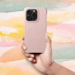 Silicone Zephyr Mag Cover tok MagSafe do iPhone 15 PRO, rózsaszín