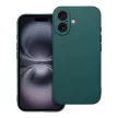 iPhone 16 Matt TPU szilikon hátlap, tok, zöld