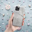 Shining Case tok iPhone 16 Pro, ezüst
