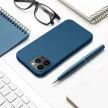 Silicone case hátlap, tok iPhone 16, kék