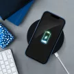 SILICONE tok iPhone 16 Pro, kék