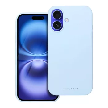 Roar Cloud-Skin tok iPhone 16, kék