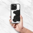 TEDDY BEAR tok iPhone 16 Pro, fekete