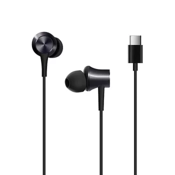   XIAOMI eredeti vezetékes fülhallgató USB-C mikrofonnal HSEJ04WM, fekete