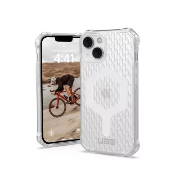   UAG – Essential Armor MagSafe iPhone 14 Plus tok, Frosted Ice, átlátszó