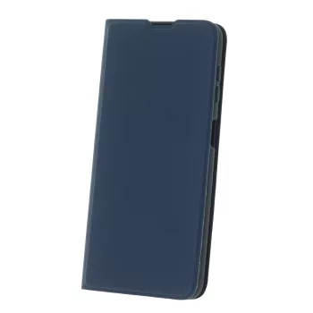   Smart Soft oldalra nyíló tok Samsung Galaxy Galaxy S21 FE, sötétkék
