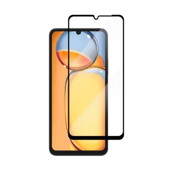   Vmax tempered glass 9D Glass Full Glue teljes kijelzős edzett üvegfólia Xiaomi Redmi 13C