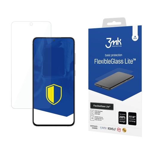 3MK FlexibleGlass Lite Samsung Galaxy S21 FE hibrid üvegfólia, átlátszó