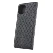Smart Caro Case oldalra nyíló tok Xiaomi Redmi Note 11 4G (GLOBAL)/Redmi Note 11s 4G, fekete