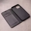 Smart Caro Case oldalra nyíló tok Xiaomi Redmi Note 11 4G (GLOBAL)/Redmi Note 11s 4G, fekete
