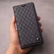 Smart Caro Case oldalra nyíló tok Xiaomi Redmi Note 11 4G (GLOBAL)/Redmi Note 11s 4G, fekete