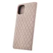 Smart Caro Case oldalra nyíló tok Xiaomi Redmi Note 13 Pro Plus 5G (global), bézs
