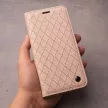 Smart Caro Case oldalra nyíló tok Xiaomi Redmi Note 13 Pro Plus 5G (global), bézs