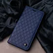 Smart Caro Case oldalra nyíló tok Xiaomi Redmi Note 13 Pro Plus 5G (global), sötétkék