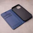 Smart Caro Case oldalra nyíló tok Xiaomi Redmi Note 13 Pro Plus 5G (global), sötétkék