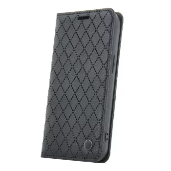   Smart Caro Case oldalra nyíló tok Xiaomi Redmi Note 13 5G (global), fekete