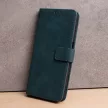 Smart Velvet Xiaomi Redmi Note 13 4G oldalra nyíló tok, zöld