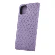 Smart Caro Case oldalra nyíló tok Xiaomi Redmi Note 13 5G (global), lila