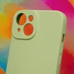Silicone Case hátlap, tok Xiaomi Redmi 12 4G, mentazöld