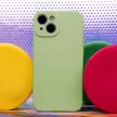 Silicone Case hátlap, tok Xiaomi Redmi 12 4G, mentazöld