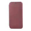 Smart Diva Xiaomi Redmi 13 4G/13 5G oldalra nyíló tok, bordó