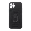 Defender Slide tok Xiaomi Redmi 13 4G/13 5G, fekete