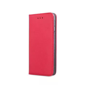   Smart Magnet Xiaomi Redmi 13 4G/13 5G oldalra nyíló tok, piros