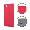 Smart Magnet Xiaomi Redmi 13 4G/13 5G oldalra nyíló tok, piros