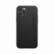 Diesel Moulded Case Premium Leather Wrap iPhone 12 Pro Max bőr hátlap, tok, fekete