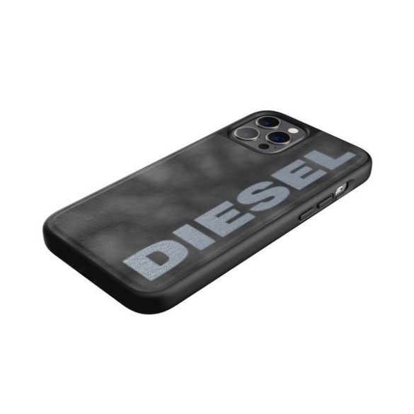 Diesel Moulded Case Bleached Denim iPhone 12 Pro Max hátlap, tok, szürke