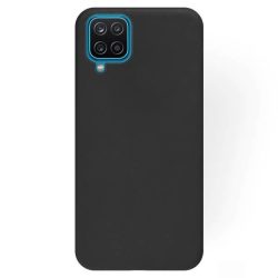 Back Case Matt Samsung Galaxy A12 hátlap, tok, fekete