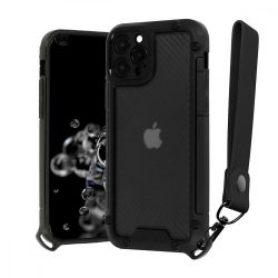   Shield Case iPhone 12/12 Pro ütésálló hátlap, tok, fekete