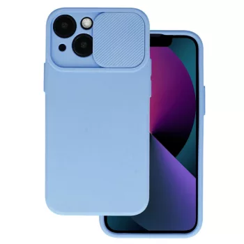   Camshield Soft Case iPhone 15 Plus hátlap, tok, világoslila