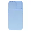 Camshield Soft Case iPhone 15 Plus hátlap, tok, világoslila