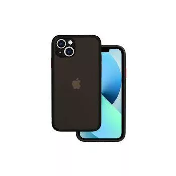 Button Bumper iPhone Xr hátlap, tok, sötétkék