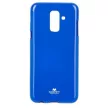 Mercury Goospery Jelly Samsung Galaxy A6 (2018) hátlap, tok, kék