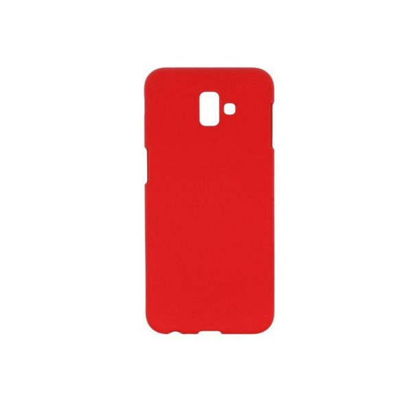 Mercury Goospery Soft Feeling Samsung Galaxy A6 (2018) hátlap, tok, piros