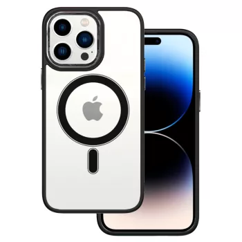   Magnetic Clear iPhone 14 Pro Max MagSafe hátlap, tok, átlátszó