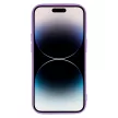 Vennus Silicone Heart Case iPhone 14 Pro hátlap, tok, lila